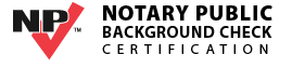 Notary Public Background Check Certification